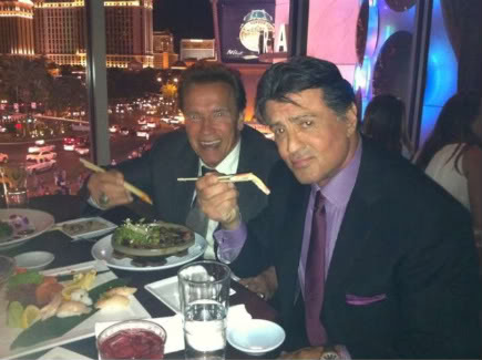 Arnold Schwarzenegger, Sylvester Stallone