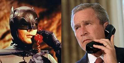 Batman and Bush